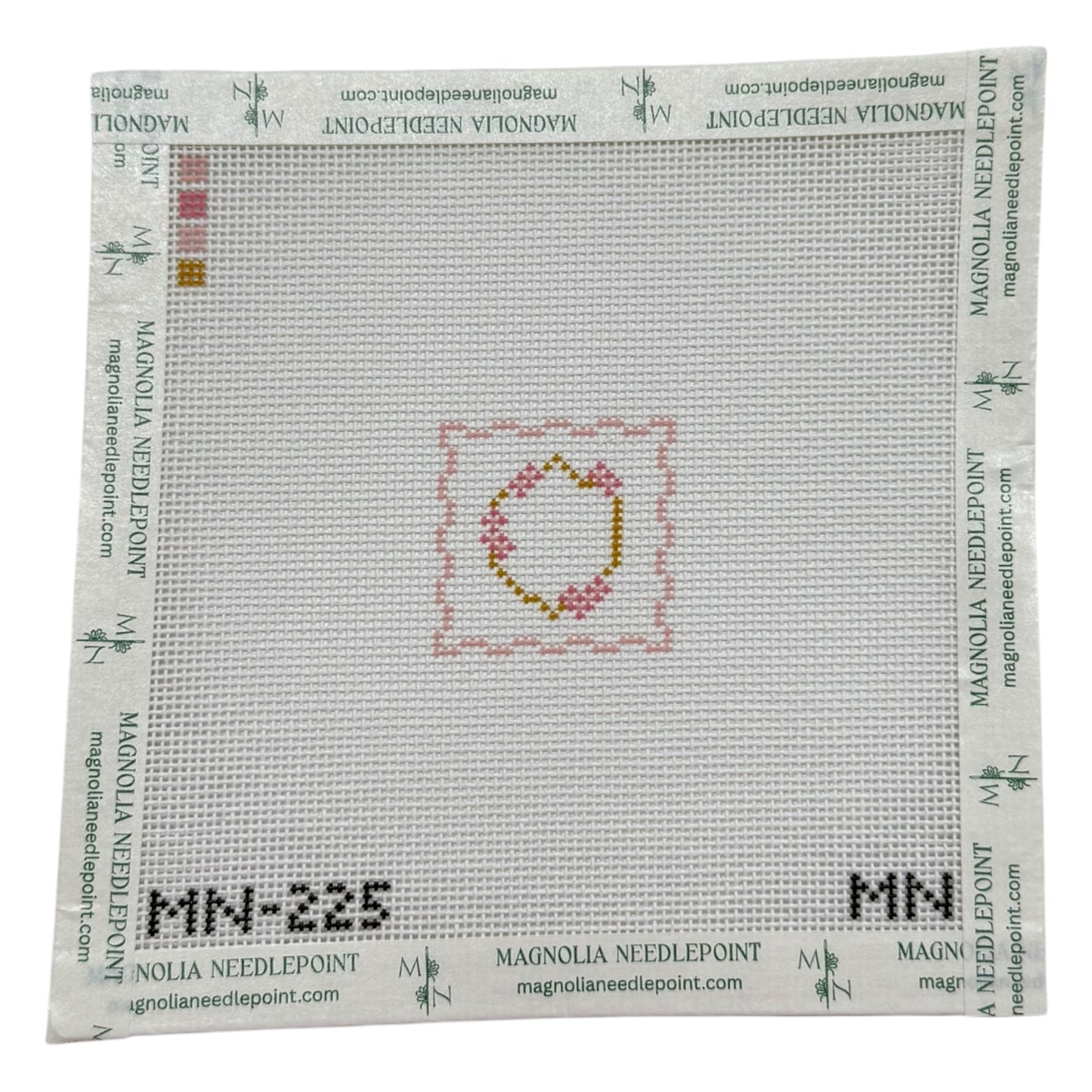 Pink Floral Crest Mini