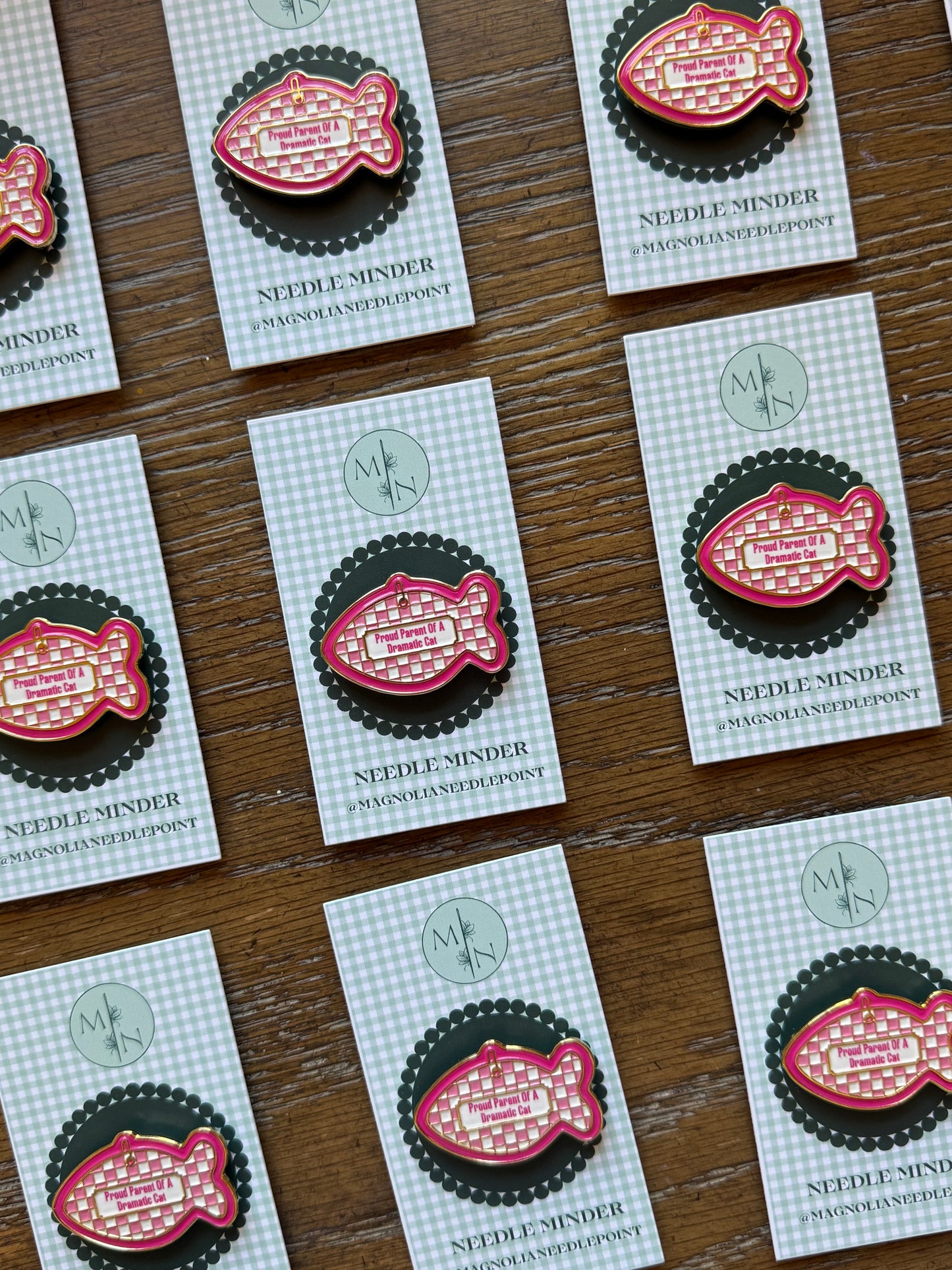 Proud Parent Of A Dramatic Cat Needle Minder