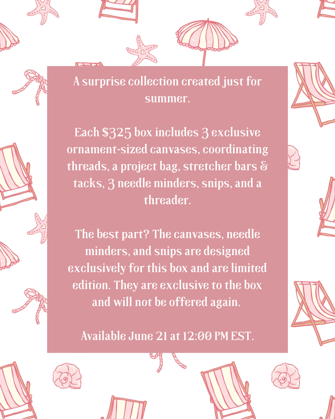 Summer Surprise Stitch Box