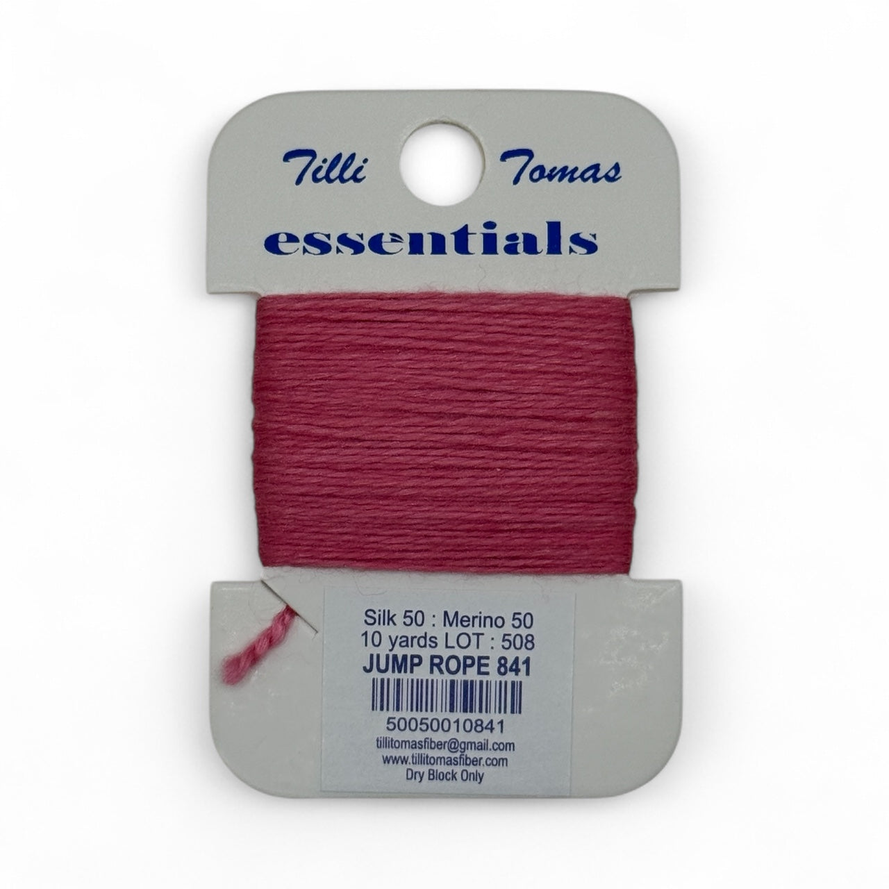 Essentials Card 841 Jump Rope Pink 10 YD