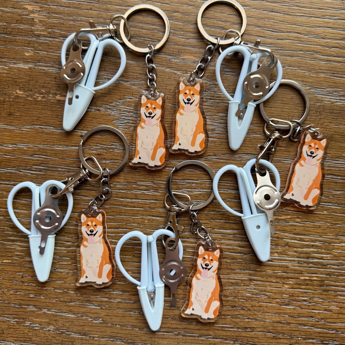 Shiba Inu / Akita Notion Keychain