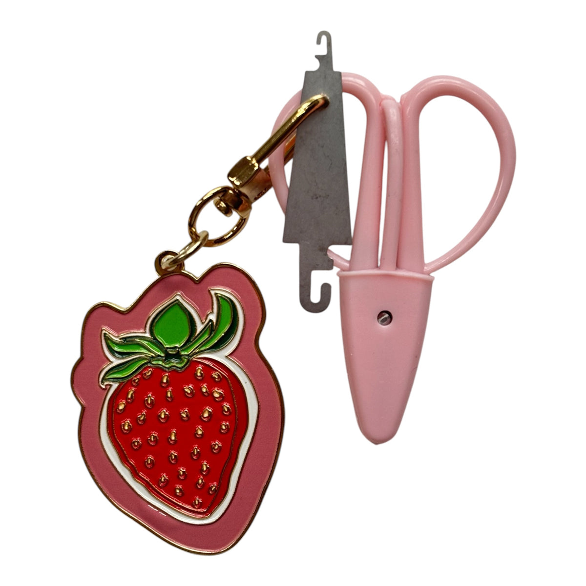 Strawberry Notion Keychain