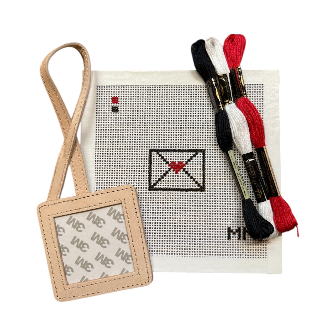 Love Letter Mini Beginner Kit Canvas + Threads