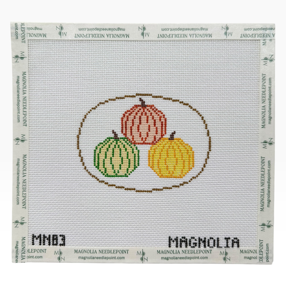 Pumpkin Trio Oval