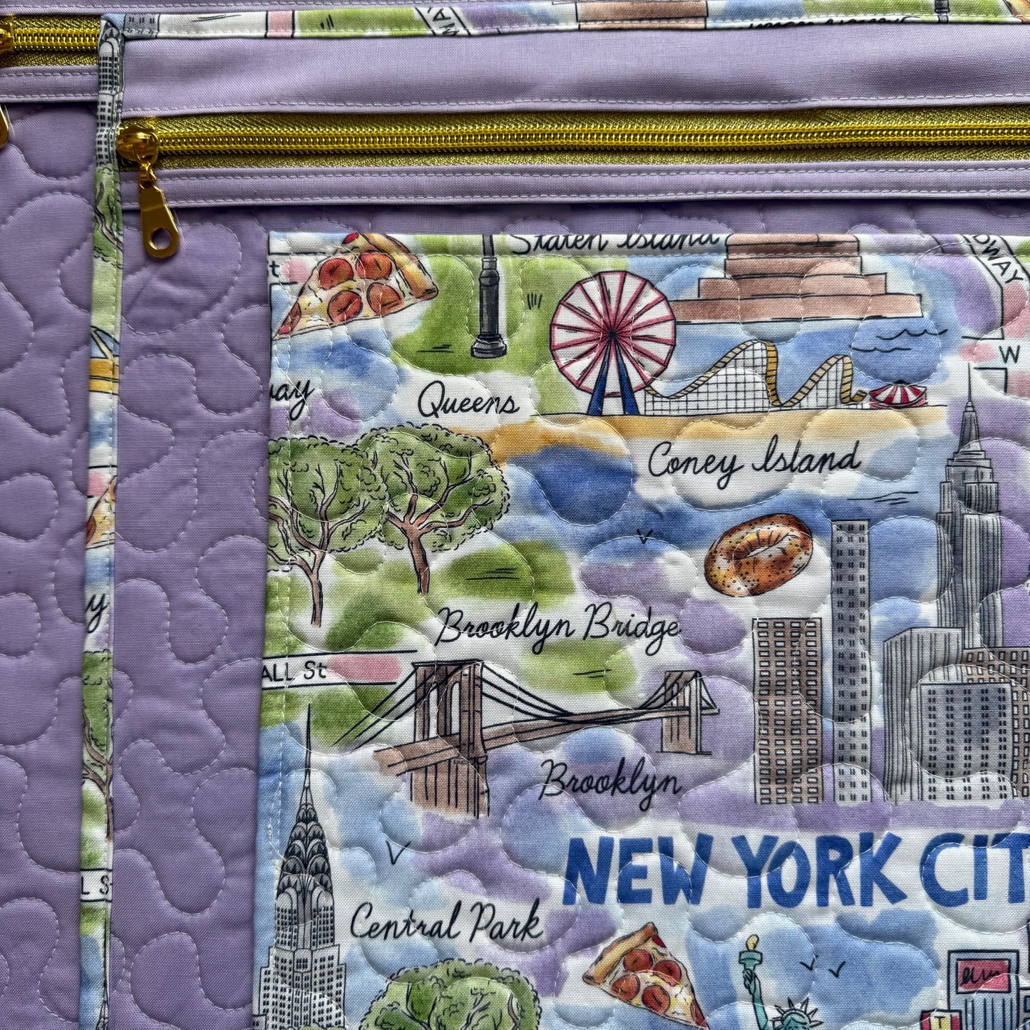 The Big Apple NYC New York Project Bag