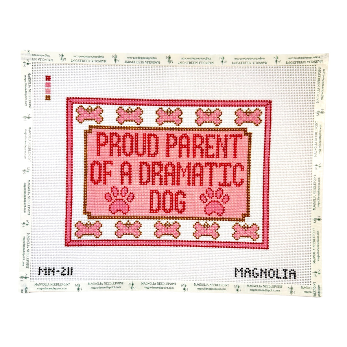 Proud Parent Of A Dramatic Dog on Pink