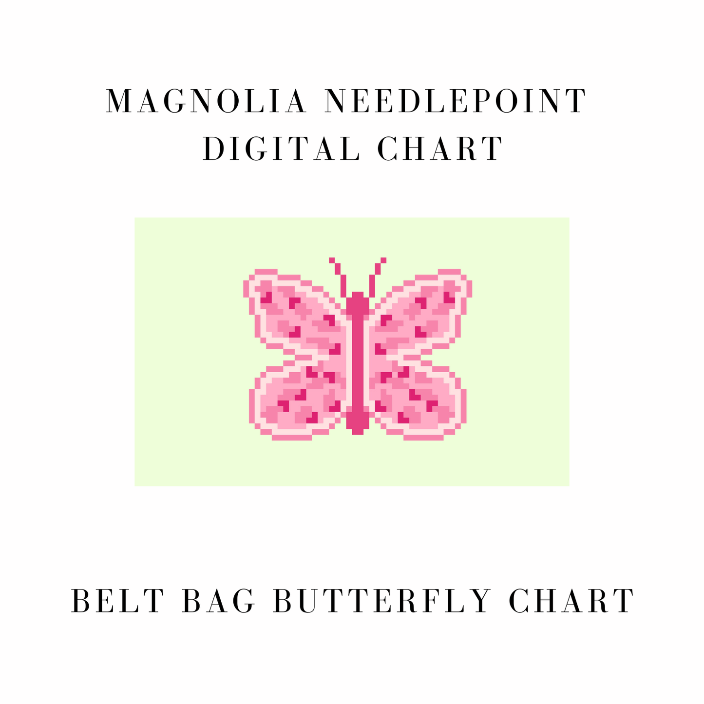 Belt Bag Butterfly Chart