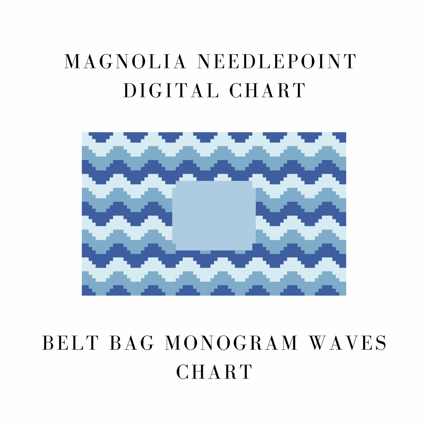 Belt Bag Monogram Waves Chart