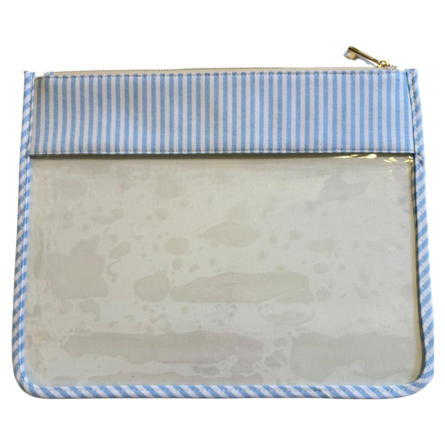 NDLPT Blue & White Striped Project Bag