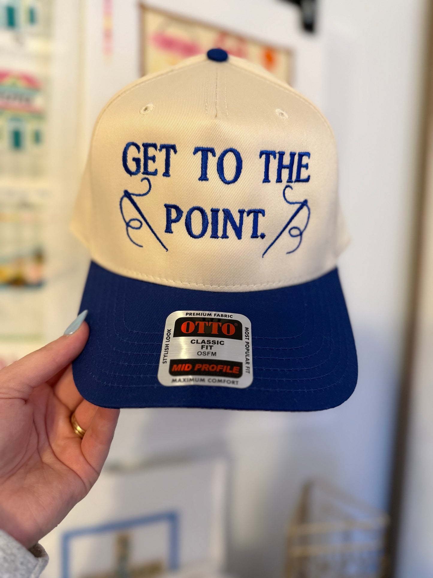 Get To The Point. Trucker Hat