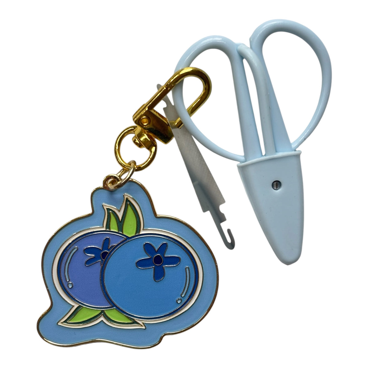 Blueberry Notion Keychain