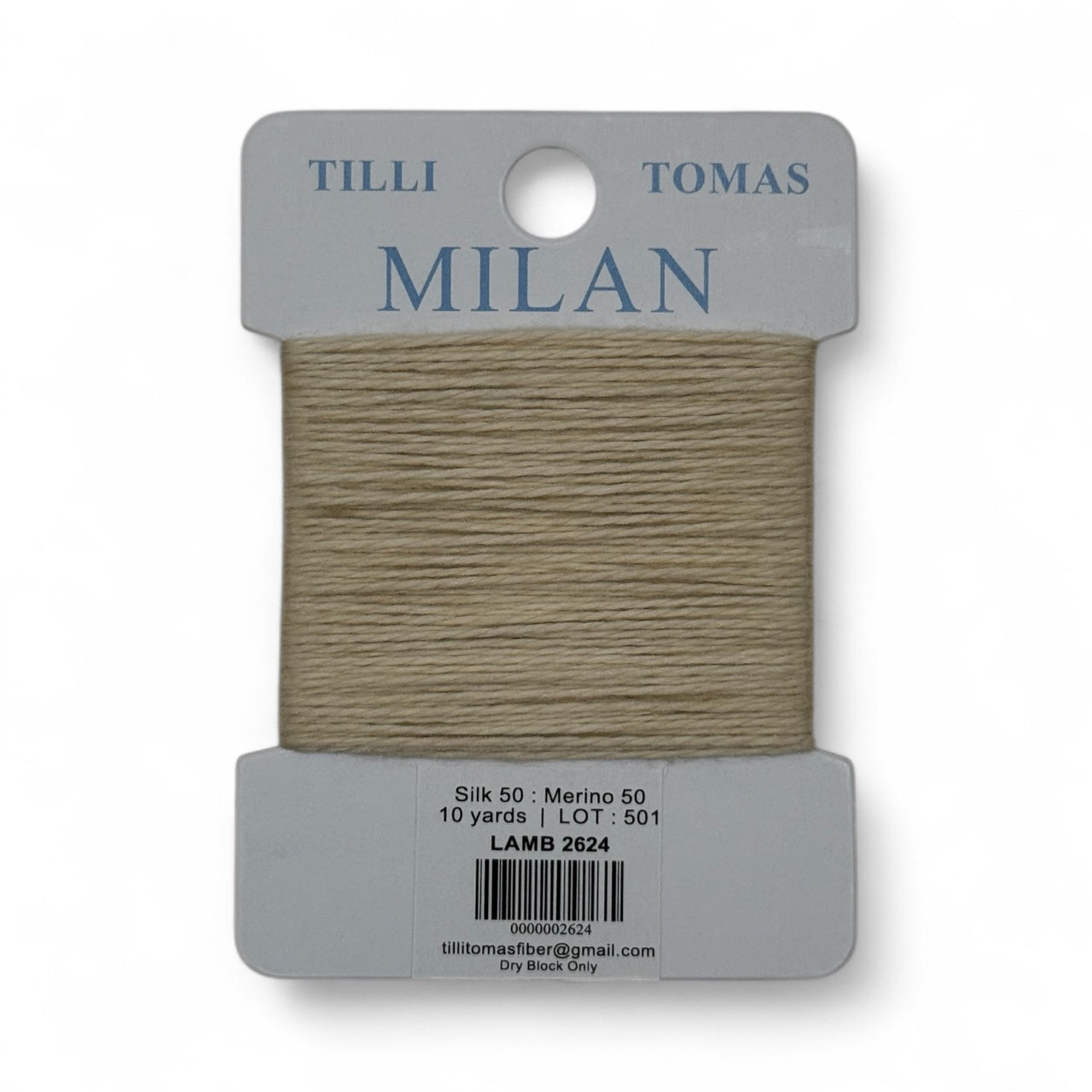 Milan Card 2624 Lamb Tan Brown 10 YD