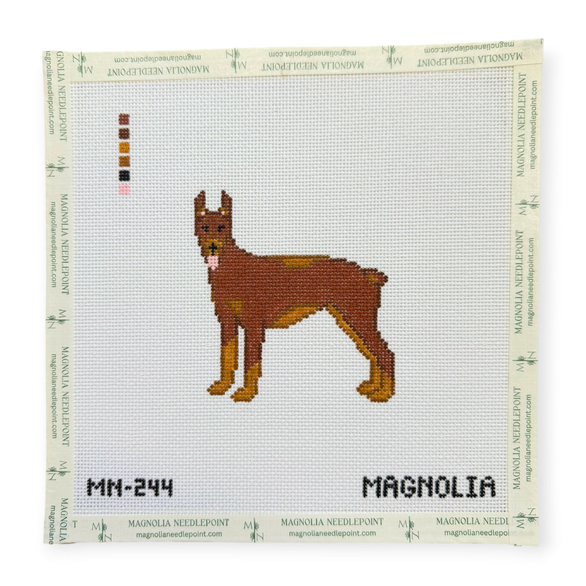 Doberman Red & Rust