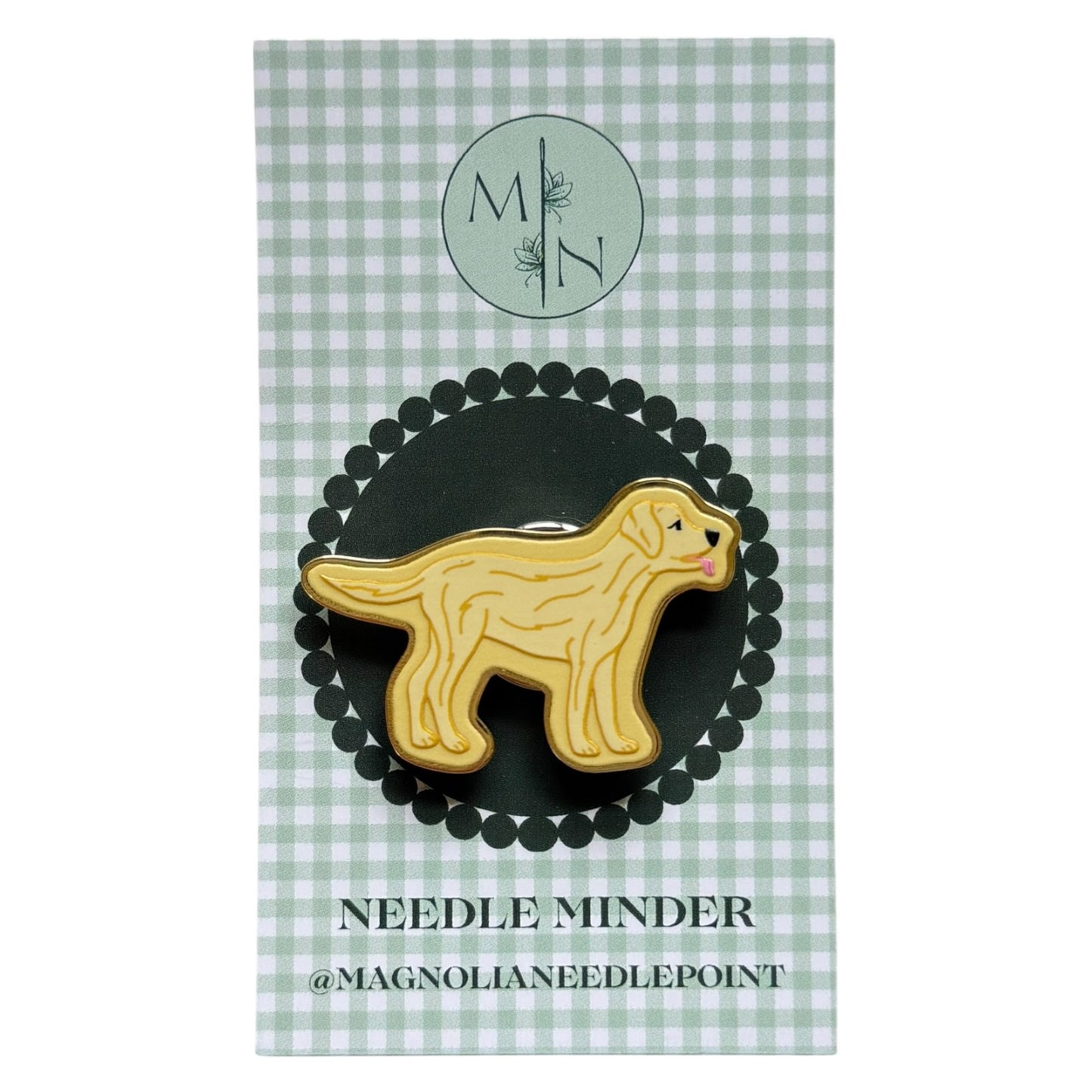 Yellow Labrador Retriever Needle Minder