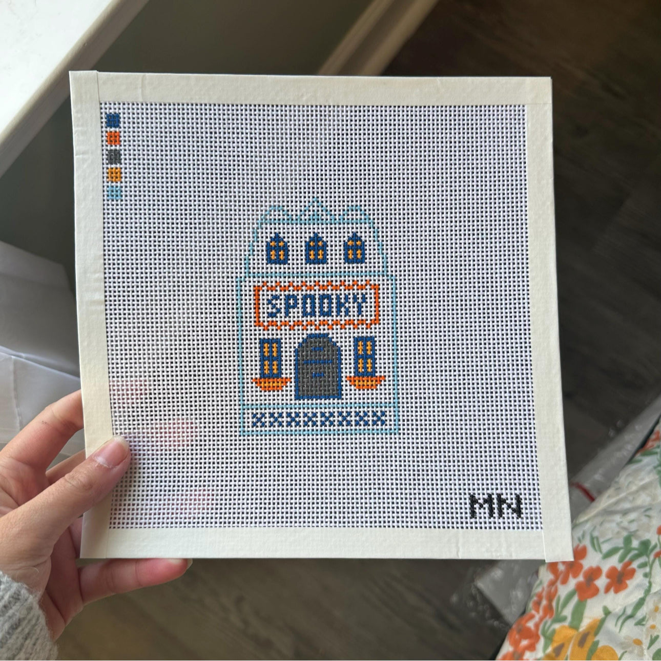 Spooky Village House (Blue)