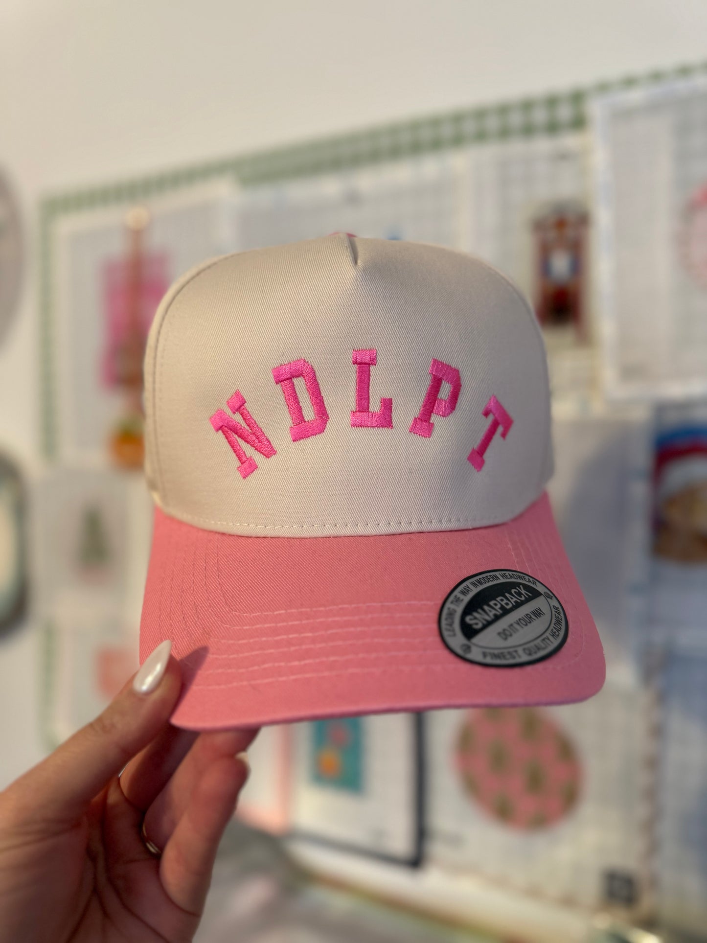 NDLPT Pink Trucker Hat