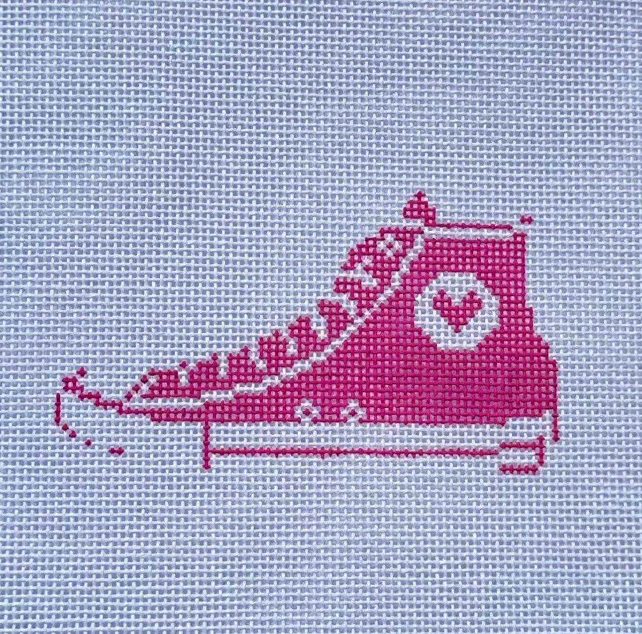 High Top Pink Sneaker