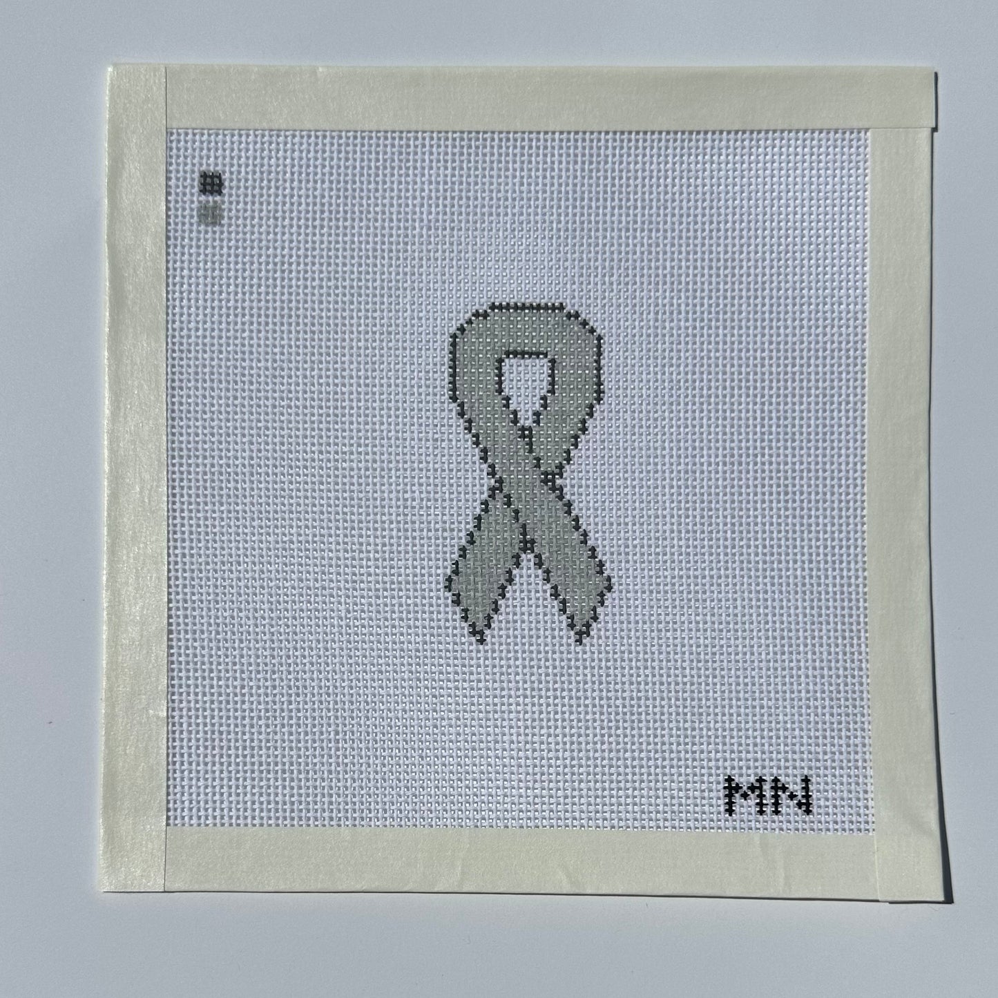 Gray Survivor/Awareness Ribbon Mini