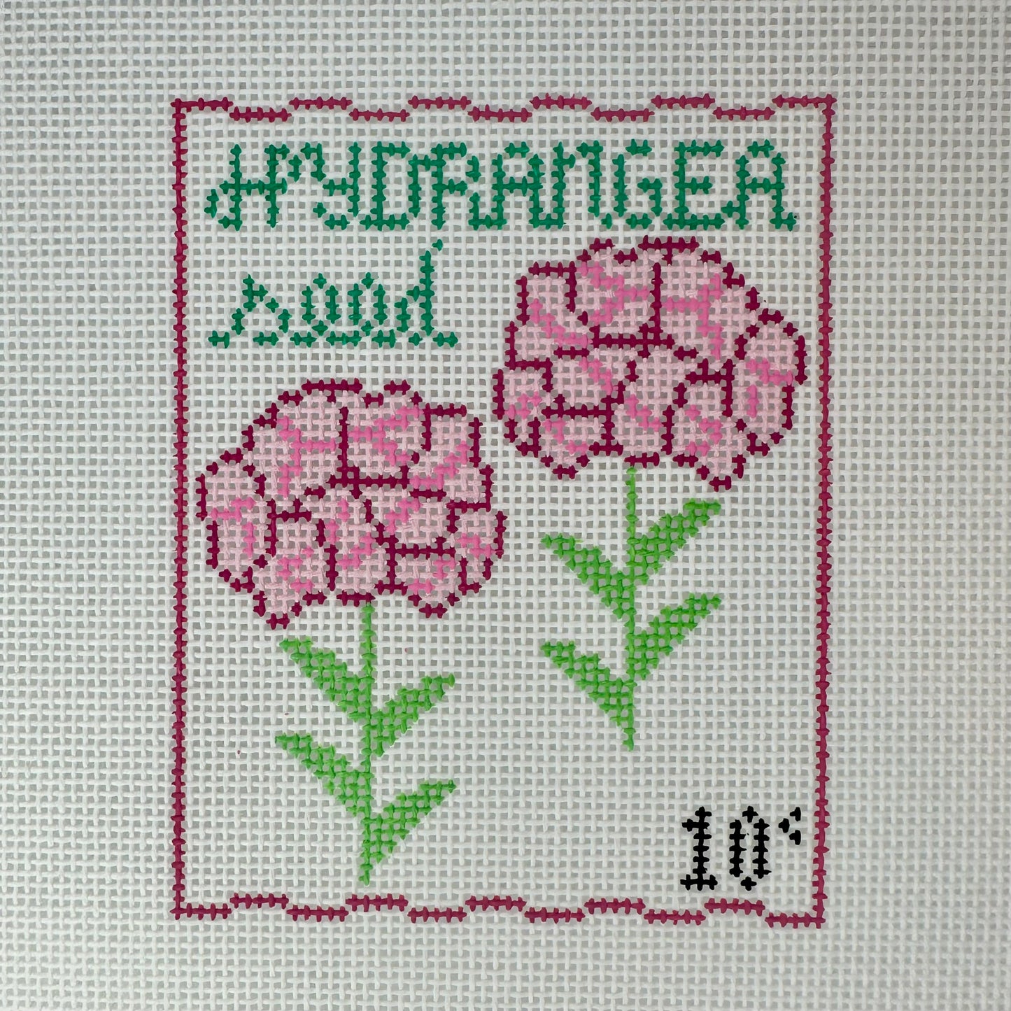 Hydrangea Seed Packet Pink