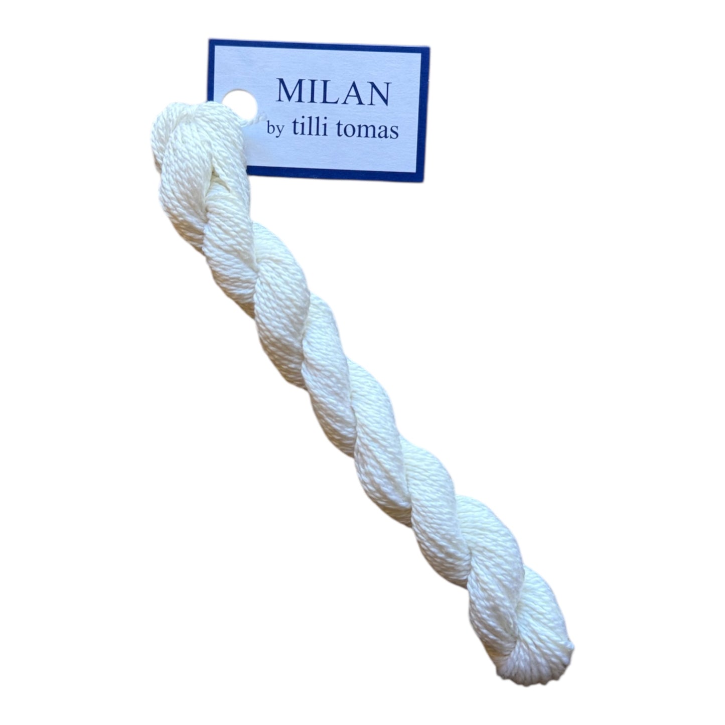 Milan Skein 1502 White 30 YD