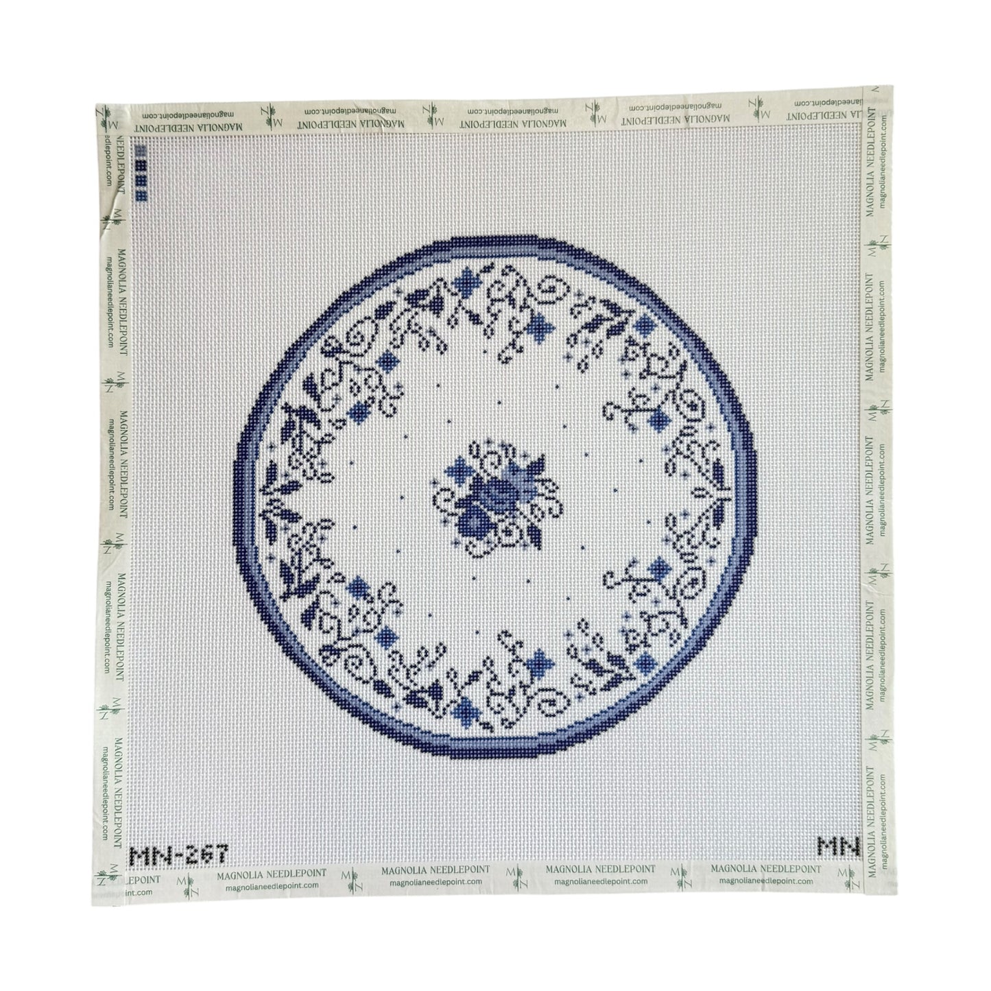 Blue China Plate