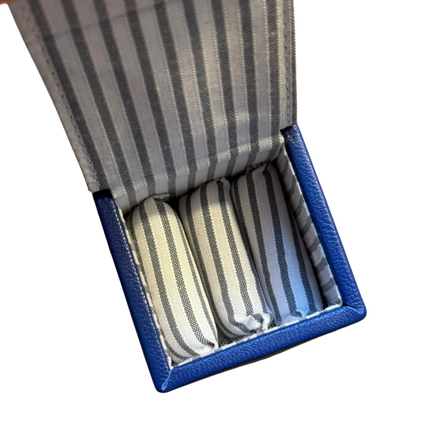 Navy Ring Bitty Box Self Finishing Jewelry Box