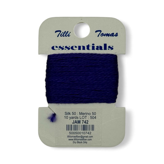 Essentials Card 742 Jam Purple 10 YD