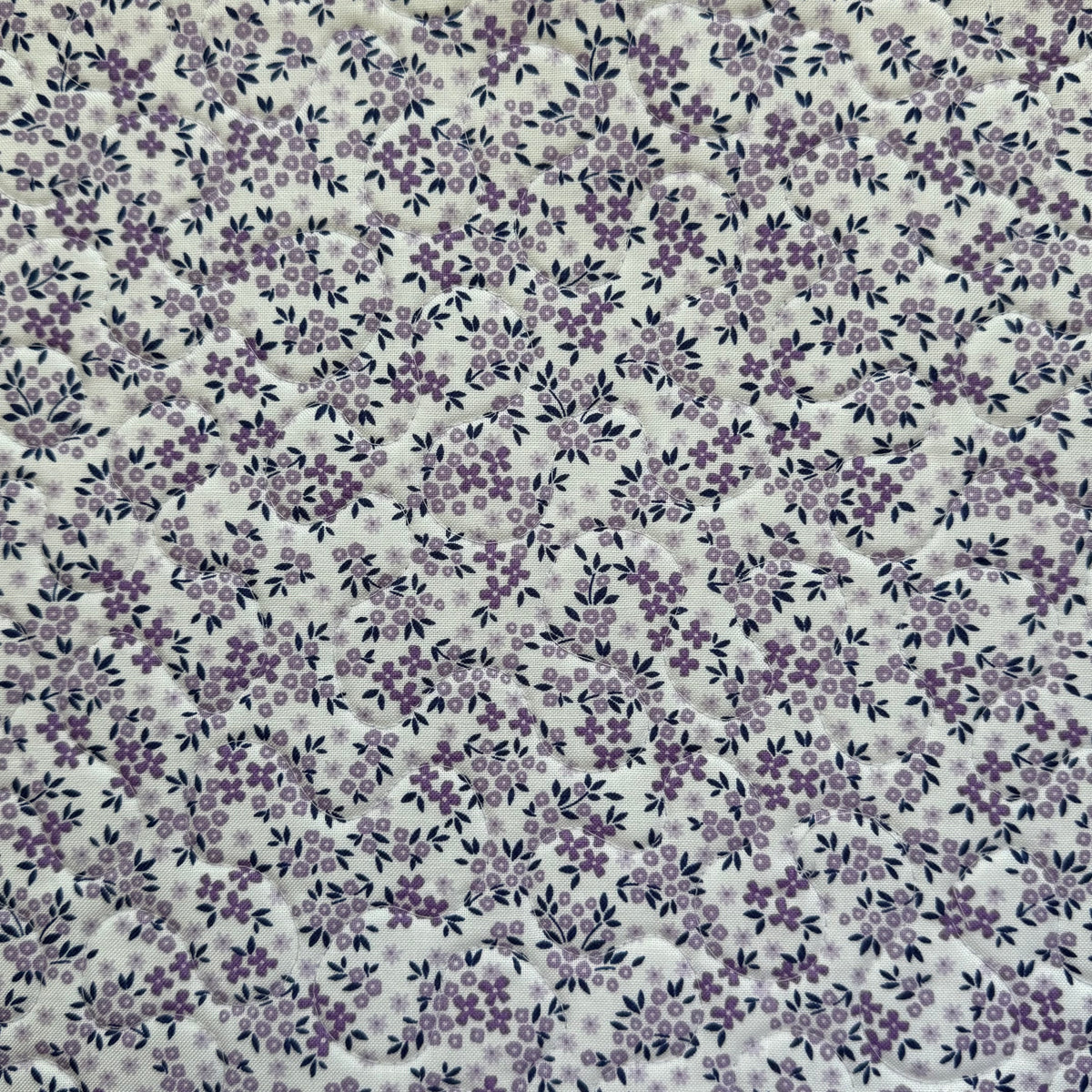 Ditsy Floral Lavender Project Bag