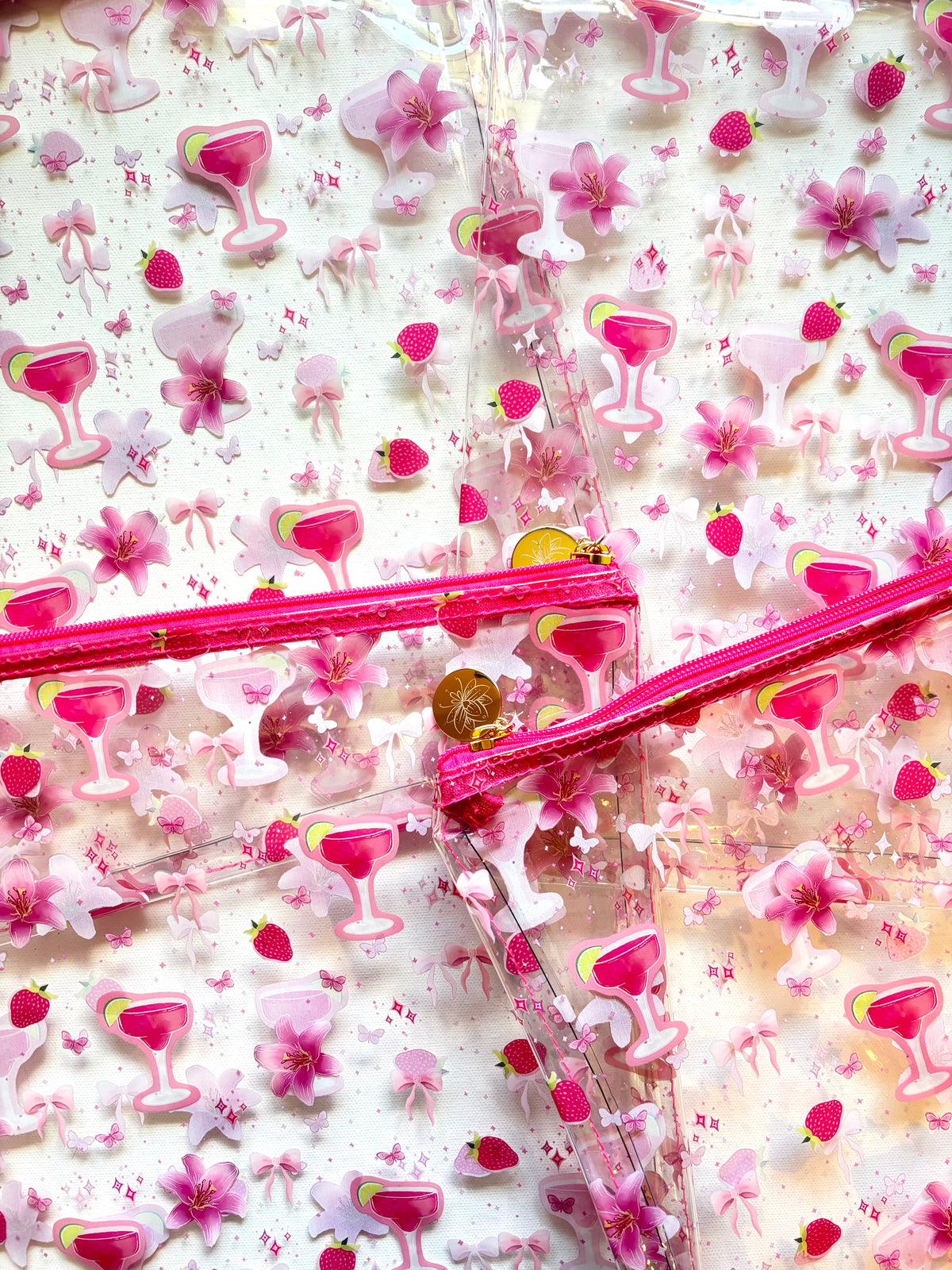 All Things Pink Project Bag