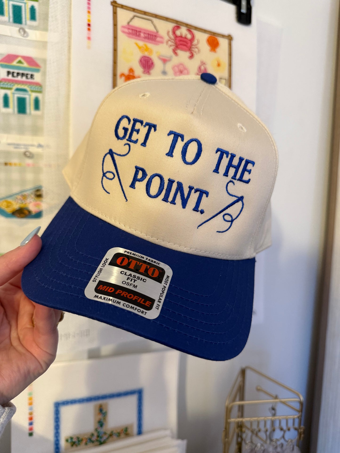 Get To The Point. Trucker Hat