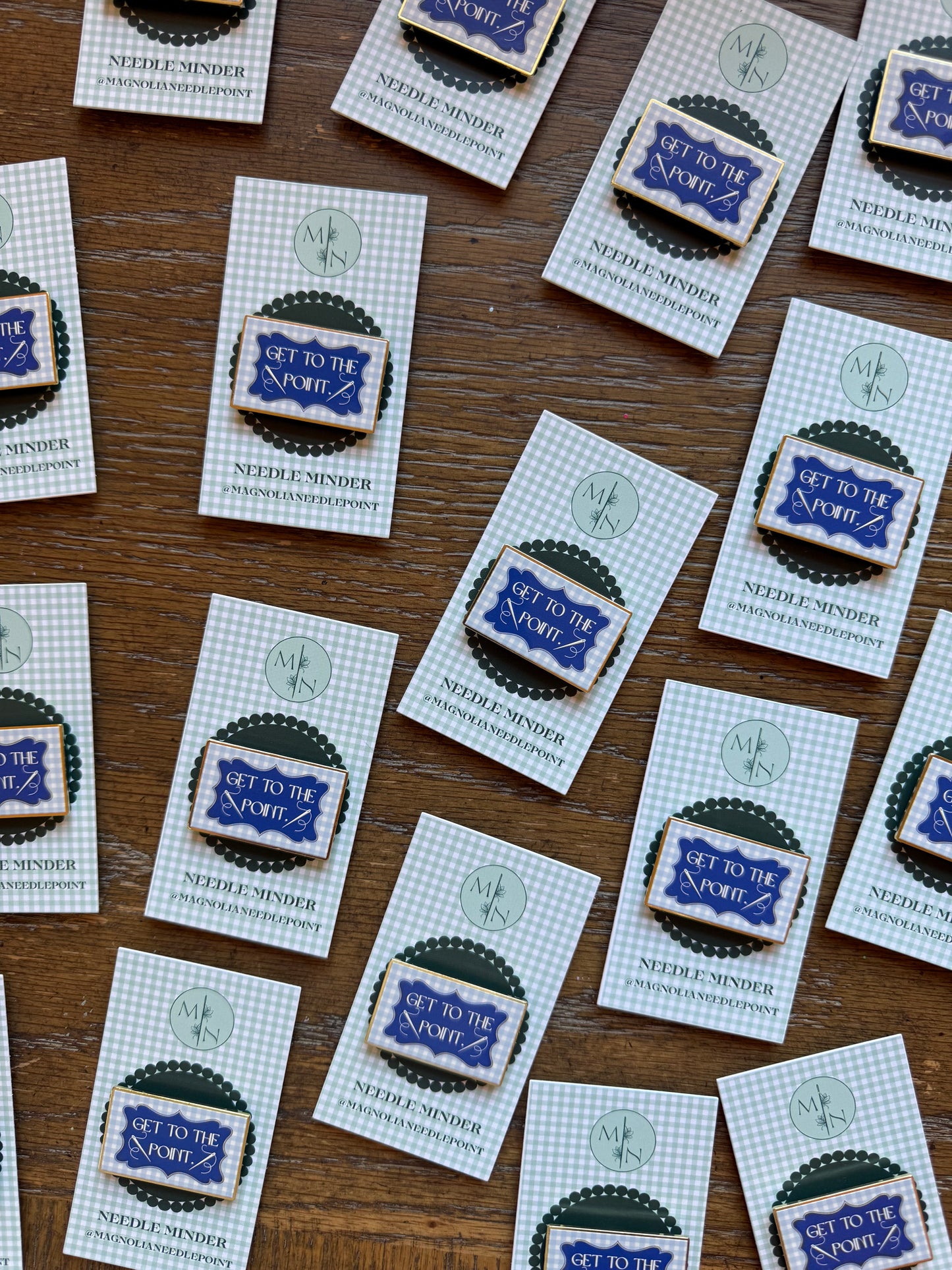 Get To The Point. Needle Minder