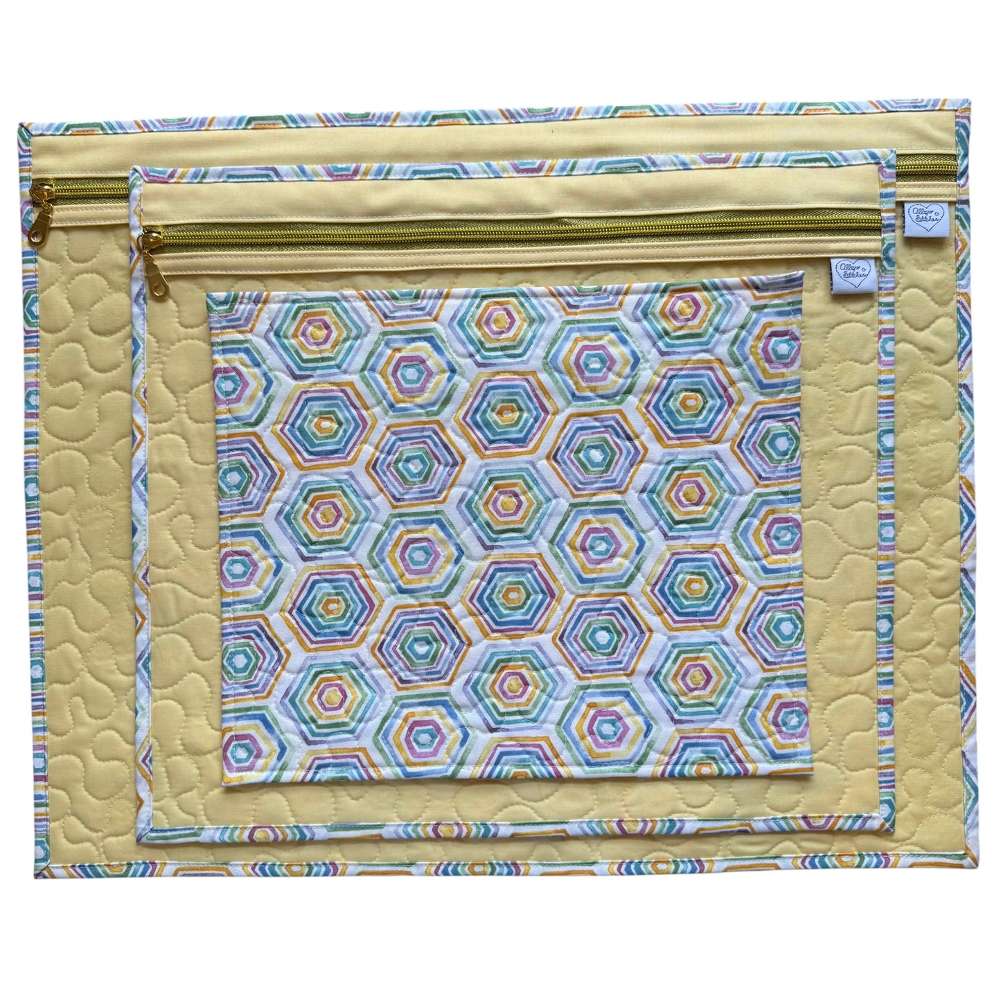 Rainbow Prism Project Bag