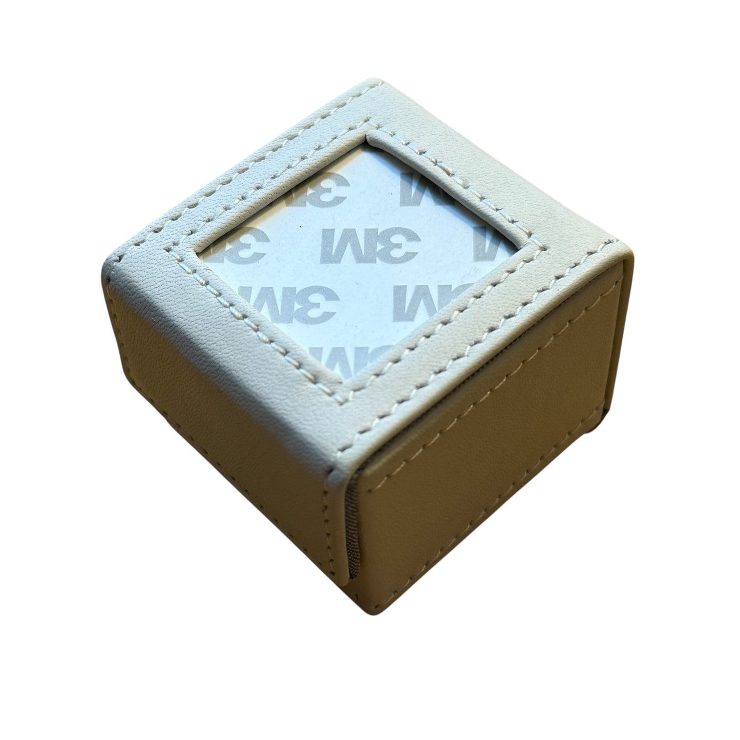 White Ring Bitty Box Self Finishing Jewelry Box