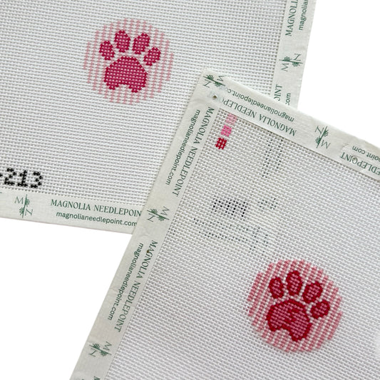Pink Stripe Paw Mini
