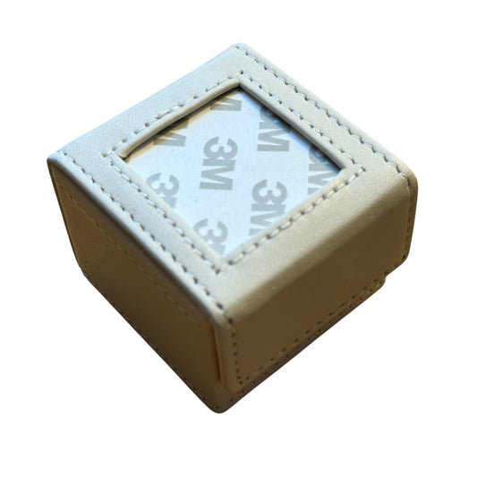 White Ring Bitty Box Self Finishing Jewelry Box