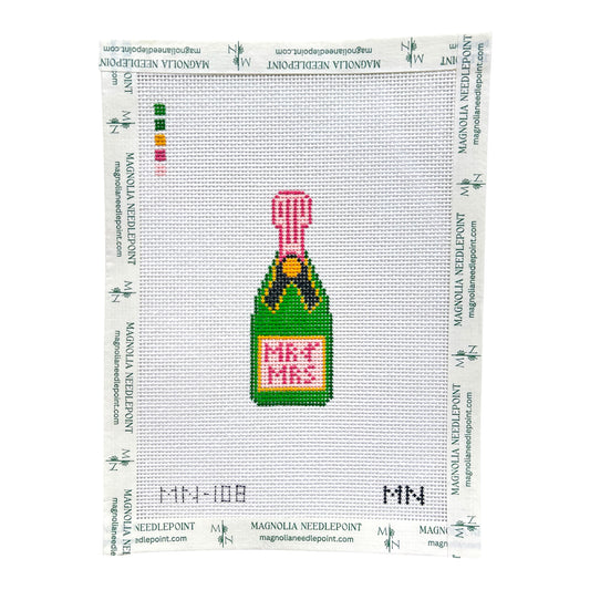Preorder- Mr & Mrs Mini Champagne Bottle Pink Label