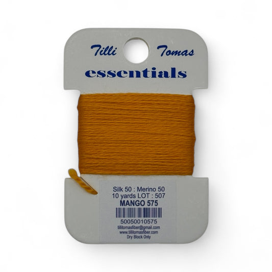 Essentials Card 575 Mango Orange 10 YD