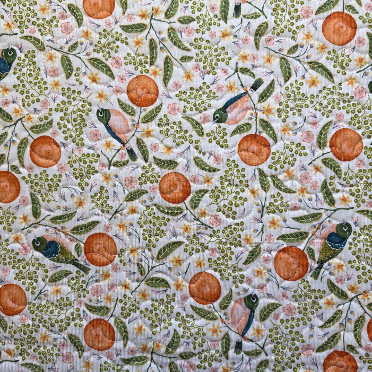 Citrus Songbird Project Bag