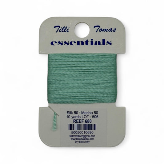 Essentials Card 680 Reef Teal 10 YD