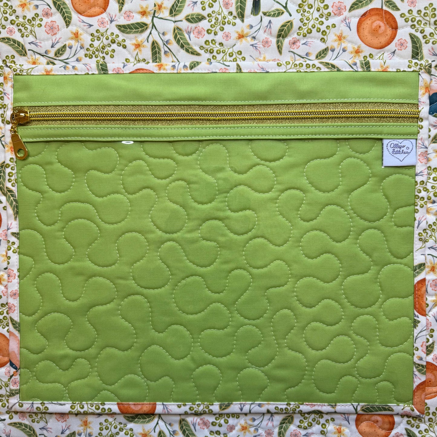 Citrus Songbird Project Bag