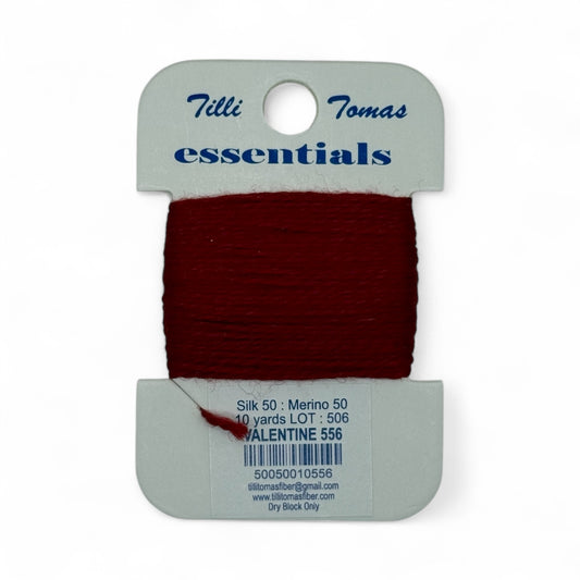 Essentials Card 556 Valentine Red 10 YD