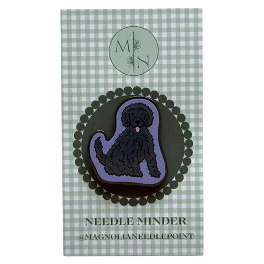 Black Doodle / Poodle Needle Minder