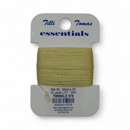Essentials Card 579 Twinkle Yellow 10 YD