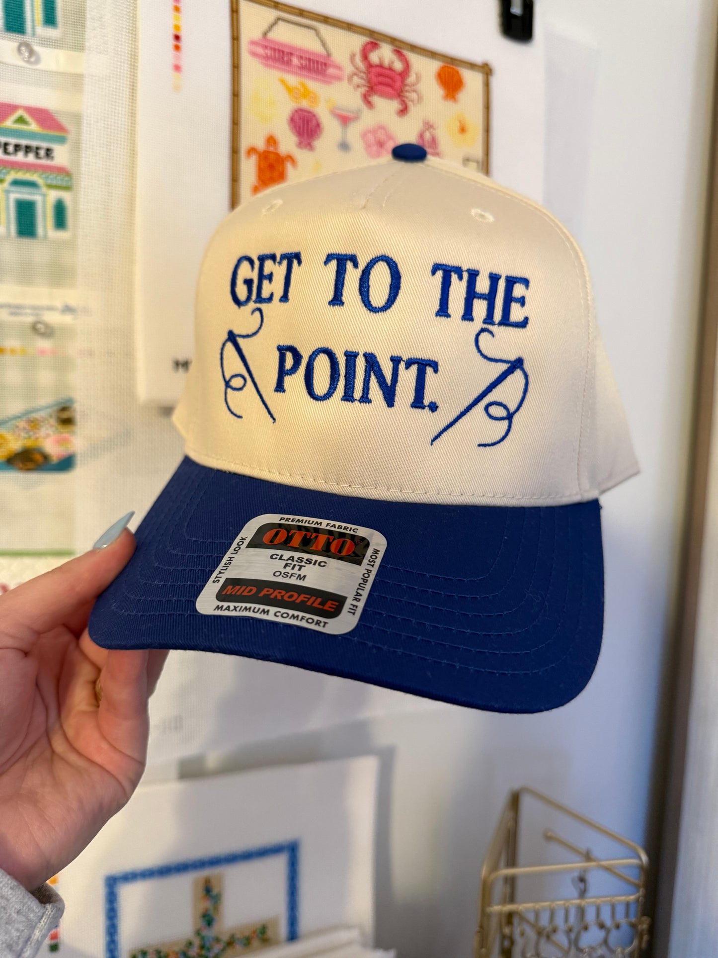 Get To The Point. Trucker Hat