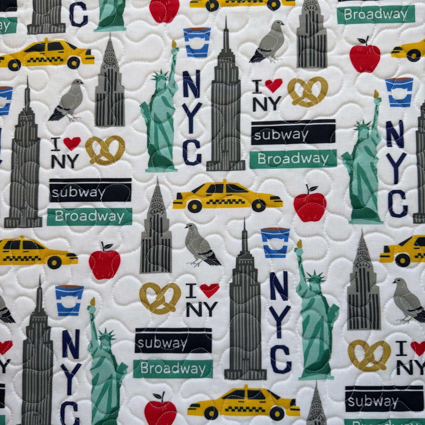 NYC New York Yellow Lining Project Bag