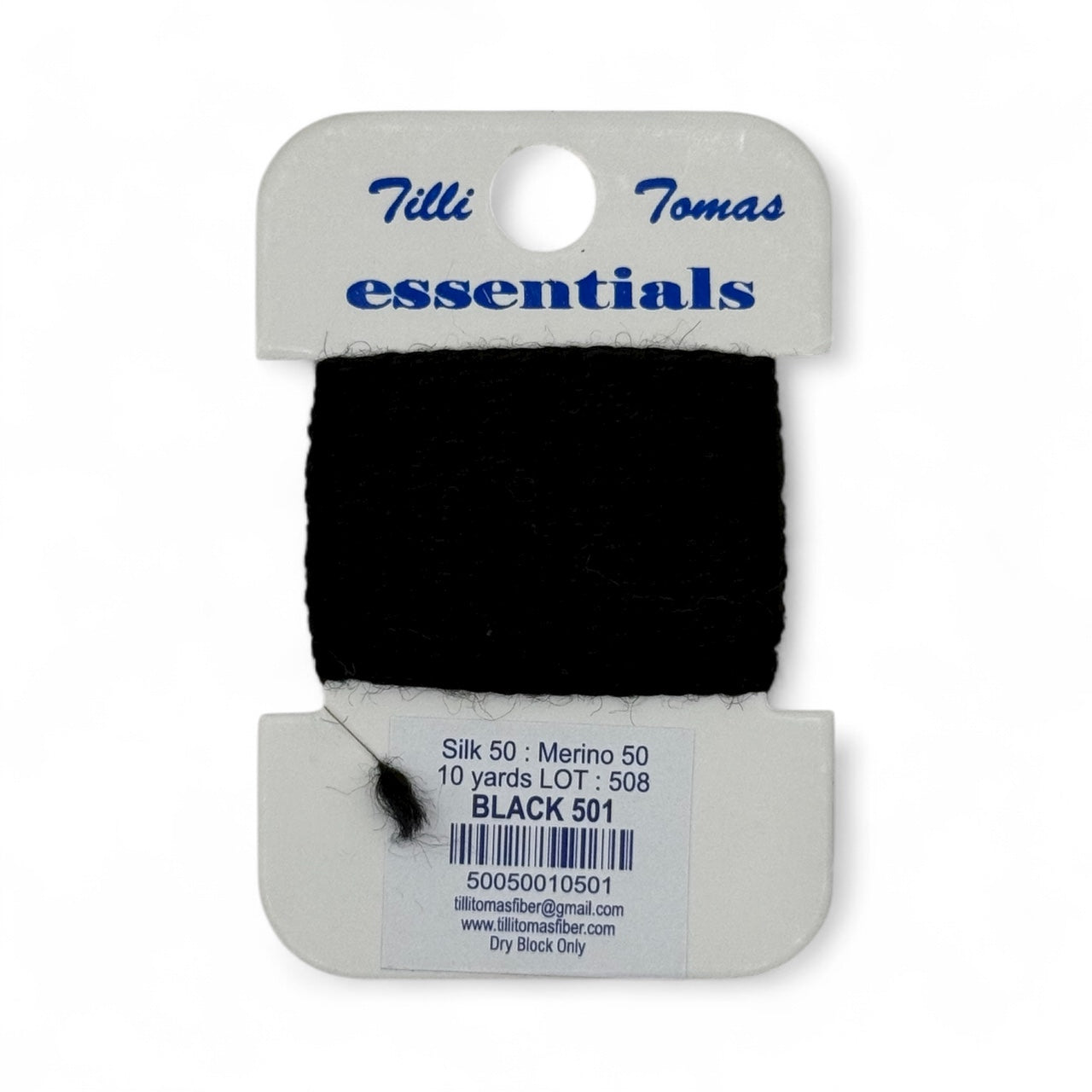 Essentials Card 501 Black 10 YD