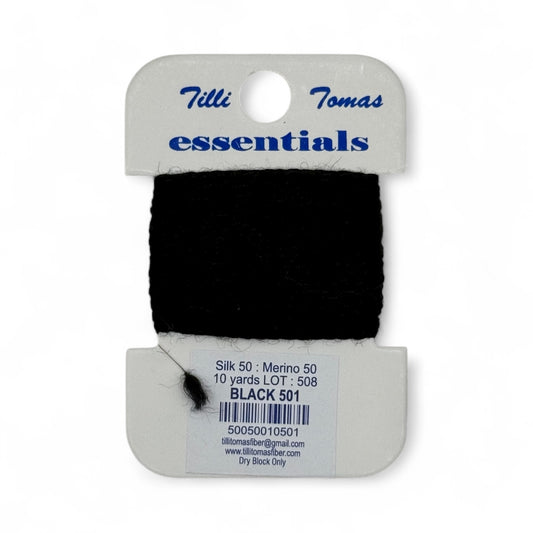 Essentials Card 501 Black 10 YD