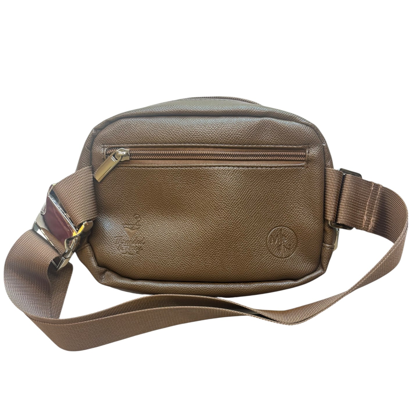 Pre-Finished Stitchable Belt Bag in Chocolate Brown