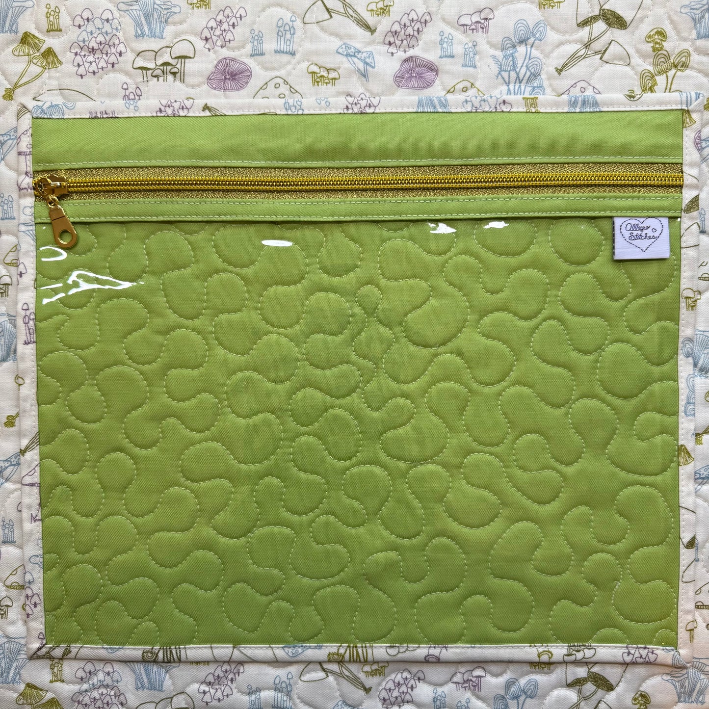 Mushroom Meadow Project Bag