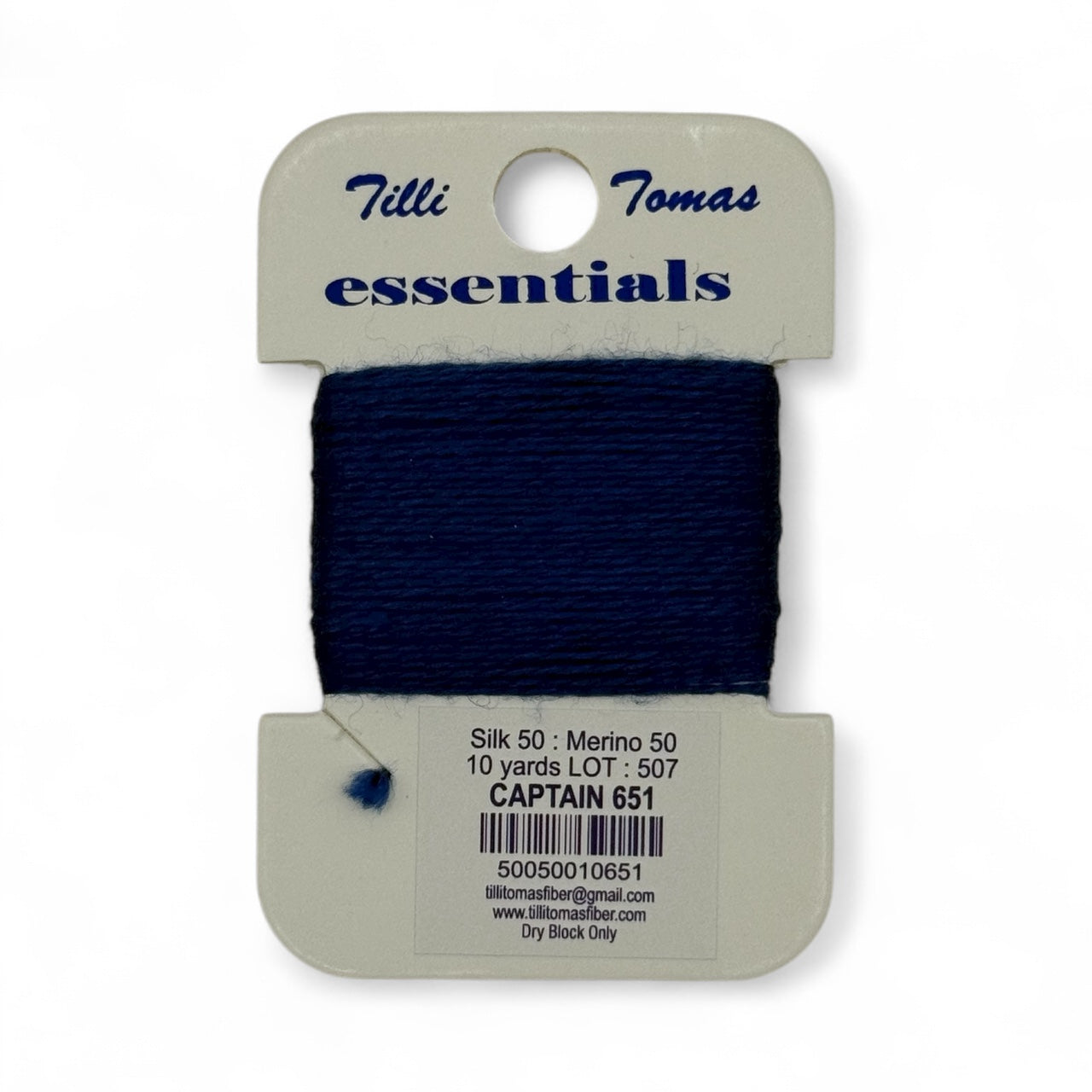 Essentials Card 651 Captain Blue 10 YD